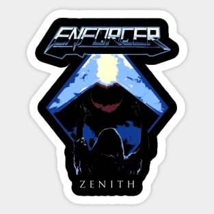 ENFORCER ZENITH MERCH VTG Sticker